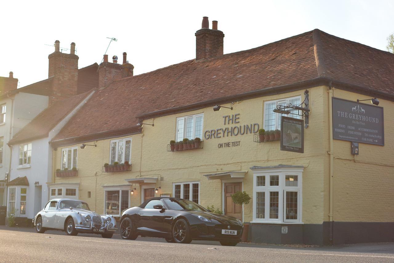 The Greyhound On The Test Hotel Stockbridge  Esterno foto